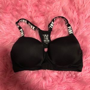 VS PINK Black Ultimate Sport Bra